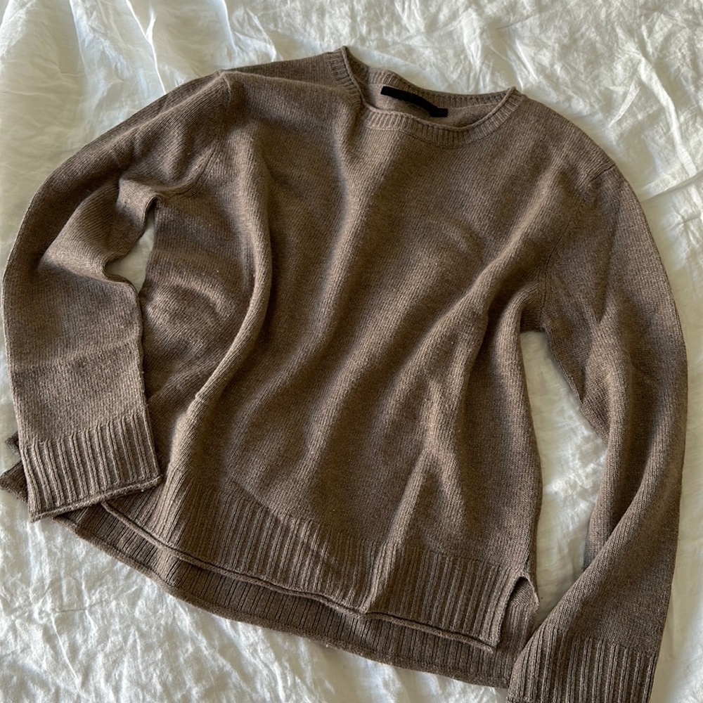 Jenni Kayne Everyday Sweater in Taupe